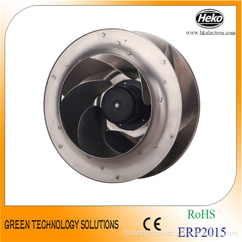 high efficiency low cost centrifugal fan with backward curved blades